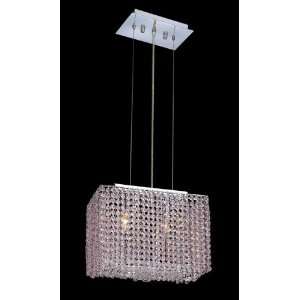  Amazing rectangular shaped crystal chandelier lighting 