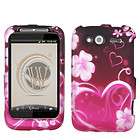 For HTC DROID INCREDIBLE 2 6350 VERIZON CELL PHONE PINK WHITE PEACE 
