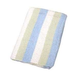  Carters Super Cozy Blue Stripe Blanket Baby