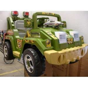    Army Ride On Powered Wheels JEEP With Remote Control Toys & Games