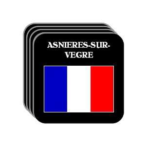  France   ASNIERES SUR VEGRE Set of 4 Mini Mousepad 
