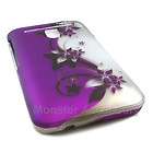 Purple Hard Case Cover LG Imprint Metro PCS  
