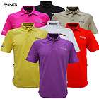  Tour Golf Polo Shirt Ping Collection 7 Colors Sizes S XXL New 2012