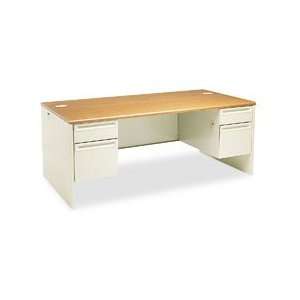  HON® 38000 Series Double Pedestal Desk