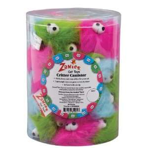  Zanies Critters Cat Toy Canister, 36 Pack