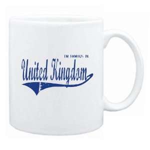  New  I Am Famous In United Kingdom  Mug Country