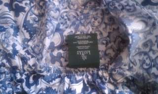 TWO ruffled edge euro shams with vintage green tags(one tag came out 