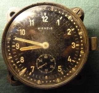   WW2 German Luftwaffe Fighter Clock   Kienzle     
