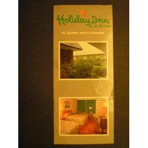  80s Holiday Inn, St. George SC South Carolina Postcard 