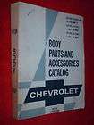 1938 1969 CHEVROLET CAR AND TRUCK BODY PARTS BOOK