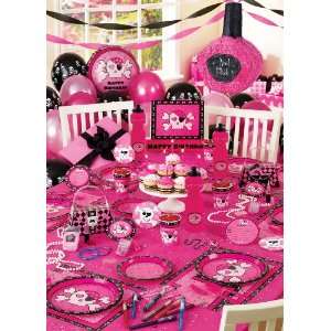  Pink Skull Ultimate Party Pack for 8 Toys & Games