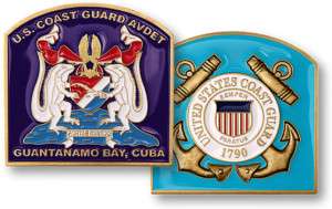 USCG COAST GUARD AVDET GUANTANAMO BAY,CUBA NEW COIN  
