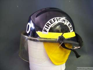 Bullard PX Fire Helmet Firefighter Black NFPA firedome  