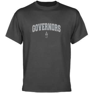  Austin Peay State Governors Charcoal Logo Arch T shirt 