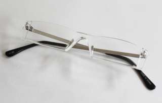 READING GLASSES SPECTACLE EYEGLASSES FRAMELESS 1.25 4.0  
