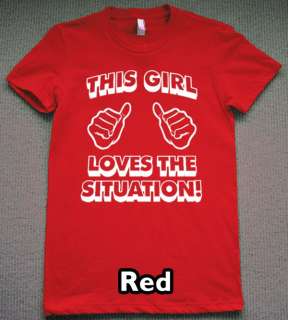 this girl THE SITUATION T Shirt new jersey shore tee  