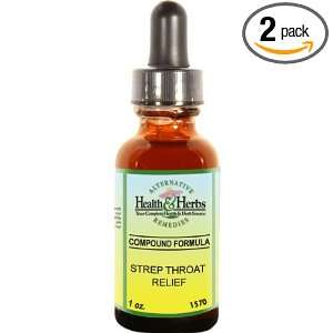  Alternative Health & Herbs Remedies Strep Throat, 1 Ounce 