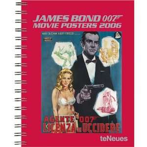  James Bond Movie Posters 2006 Engagement Calendar 