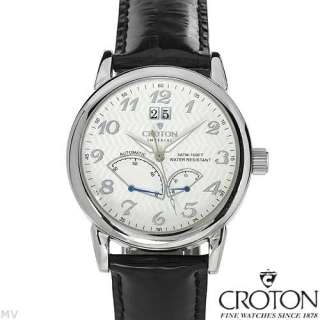 croton imperial collection brand new gentlemens date automatic watch 