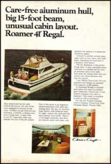 This item is a 1968 magazine print advertisement for the Roamer 41 