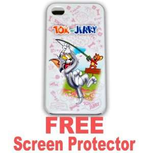  Tom & Jerry Bling Iphone 4s Case Hard Case Cover for Apple 