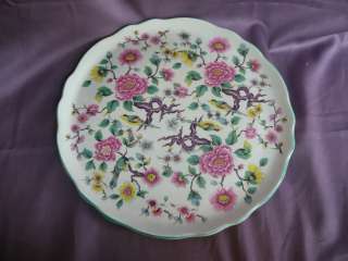  KENT OLD FOLEY CHINESE ROSE CAKE PLATE PLATTER 10.75 inch England 