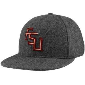 Nike Florida State Seminoles (FSU) Gray Melton Wool Fitted Hat  