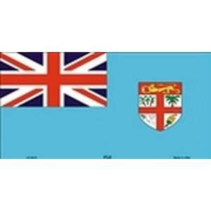 Fiji Flag License Plate Plates Tags Tag auto vehicle car front