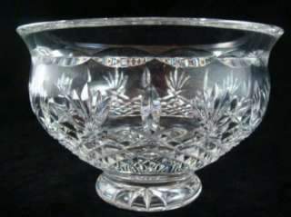 Vintage Waterford Cut Crystal Pineapple Design Footed Bowl  