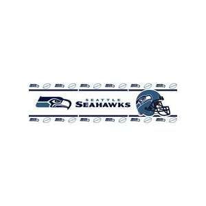   Seattle Seahawks NFL Peel and Stick Wall Border