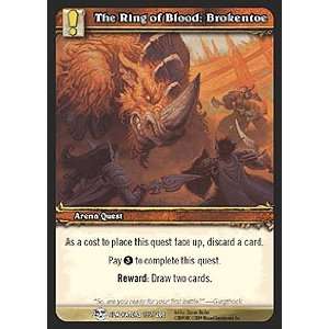  World of Warcraft Blood of Gladiators Single Card The Ring 
