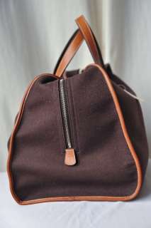   FEU2DOU Travel BAG FELTED Barenia Leather Tote Handbag*NEW*Sac Voyage