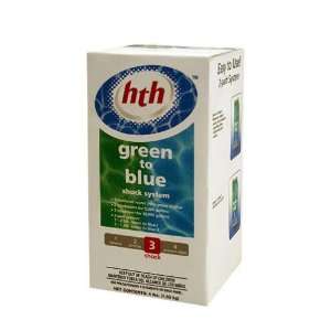  Arch Chemical HTH 91912 Green To Blue Shock System, 4 