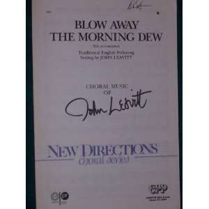  Blow Away the Morning Dew Sheet Music Books