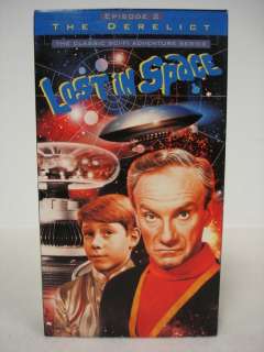 LOST IN SPACE VHS TAPE EPISODE 2 THE DERELICT 1997 FOX WITH BOX 