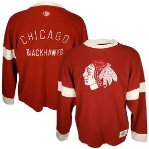  Chicago Blackhawks Fairmont Crew Sweatshirt Sports 