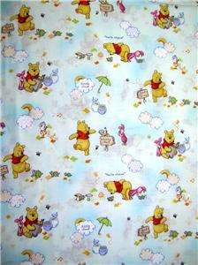 New Winnie The Pooh Fabric BTY Piglet Cartoon Disney  