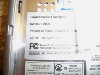HP Compaq Tablet PC TC1000 PP3000 Transmeta 1GHz NO Battery/HDD Parts 