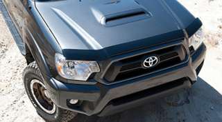 2012 Toyota Tacoma Hood Protector, Toyota Accessory, Smoke Gray PT427 