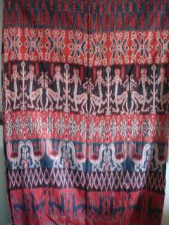 Superb Vintage Handloom Ikat Weave hand woven Hingghi Sumba Indonesian 