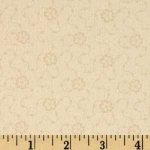  44 Wide Documentaries Winding Blossoms Cream Fabric By 