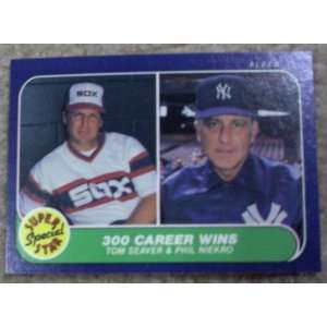   Phil Niekro # 630 MLB Baseball 300 Career Wins Card