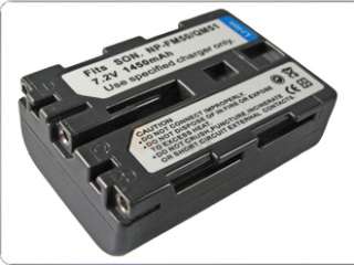 Two NP FM50 Battery for Sony DSC S30 DSC S85 F707 F717  