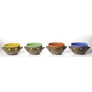 Soup/Salad/Breakfast Bowl, Handmade Stoneware Pottery, Turquoise, 7 