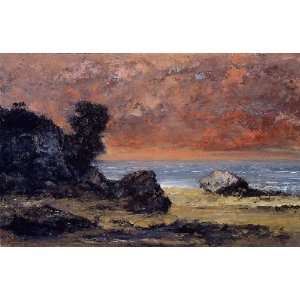    After the Storm, By Courbet Gustave  