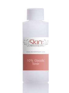 10% Glycolic Acid Anti aging Toner DMAE for smooth skin  