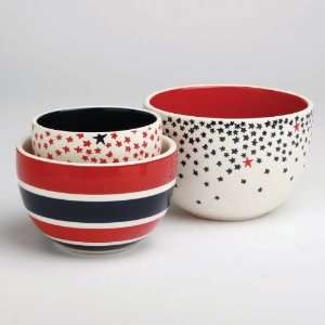  Mystic Stars Nested Bowls S/3