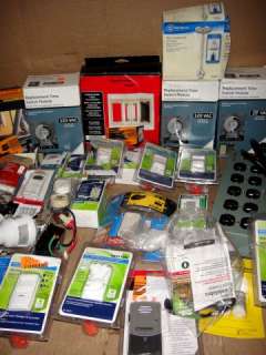 WHOLESALE LOT OF ASSORTED ELECTRICAL ACCESSORIES  