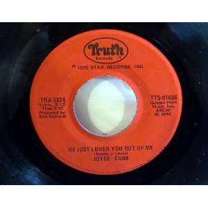  he just loved you out of me 45 rpm single JOYCE COBB 