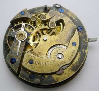 Antique Longines Key Wind Pocket Watch (no key)  